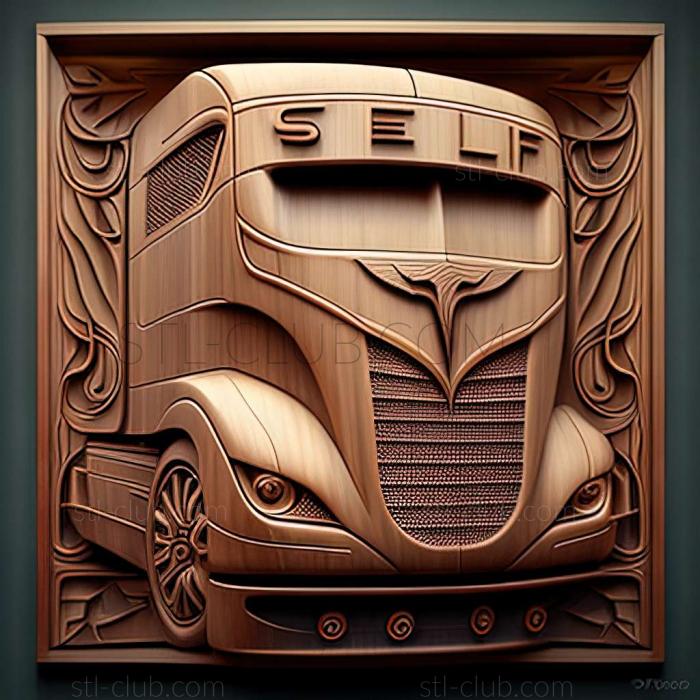 3D model Tesla Semi (STL)